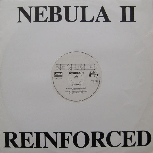 Image of Front Cover of 12" - G+/G+ - NEBULA II, Seance / Atheama (Reinforced; RIVET 1211, UK 1991, Titled Company Sleeve), ,  - 3026035E