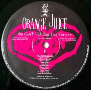 Image of Label Cover of LP - VG/VG+ - ORANGE JUICE, You Can't Hide Your Love Forever (Polydor; POLS 1057, UK 1982, Inner), Edge Wear,  - 2946118S