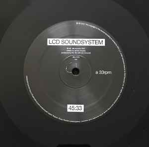 Image of Label Cover of 2xLP - VG/VG - LCD SOUNDSYSTEM, 45:33 (DFA; dfaemi 2163lp, Europe 2007, Gatefold, Black Die Cut Inners), A few light marks, Nick to edge of one disc by the run in, Doesn't affect play, Edge wear, Ring wear and light marks to sleeve. ,  - 2316092C