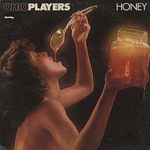 Image of Front Cover of 5124183E: LP - OHIO PLAYERS, Honey (Mercury; 9100 014, UK 1975, Gatefold) Light marks. Light wear to sleeve with ringwear.  VG/VG