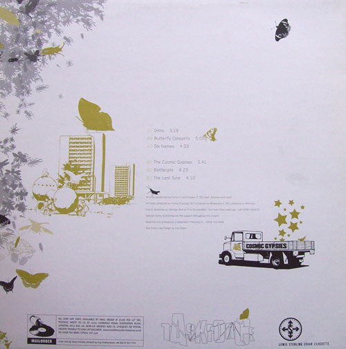 Image of Back Cover of 12" - VG/G - TASK FORCE, Voice of the Great Outdoors EP (Low Life; LOW10, UK 2000, Picture Sleeve), Many light hairlines. Sleeve has ringwear, discolouration. ,  - 4226174E