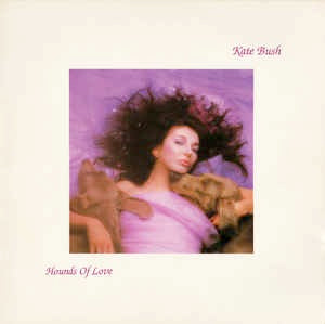 Image of Front Cover of LP - VG/VG - KATE BUSH, Hounds Of Love (EMI; KAB1, UK 1985, Inner & Merch Insert, Townhouse Mastering), Hairlines, foxing / discolouration of white areas of cover,  - 2846028S