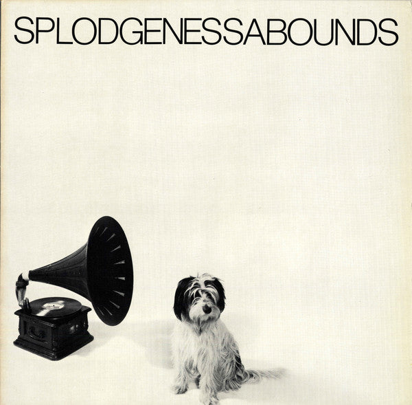 Image of Front Cover of 2614351C: LP - SPLODGENESSABOUNDS, Splodgenessabounds (Deram; SML 1121, UK 1981, Pink Back Cover, 2 Inserts) Corner crease.  VG/VG+