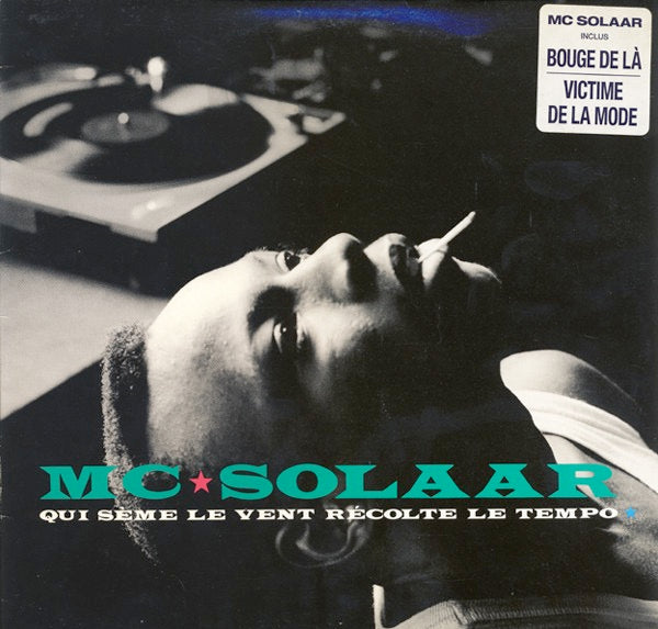 Image of Front Cover of 2524048E: LP - MC SOLAAR, Qui Seme Le Vent Recolte Le Tempo (Polydor; 511 133-1, France 1991, Picture Sleeve) Still In Stickered Shrinkwrap  EX/VG