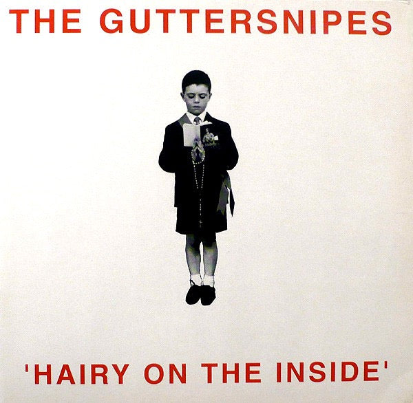 Image of Front Cover of 0914261C: LP - THE GUTTERSNIPES, Hairy On The Inside (Vice Records; HABIT 002LP, UK 1991, Inner)   VG/VG