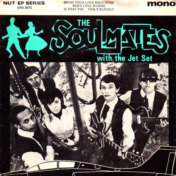 Image of Front Cover of 7" EP - VG/VG - THE SOULMATES WITH THE JET SET, The Soulmates With The Jet Set (EMI; 2970, UK 1979, Promo, Picture Sleeve), Strong VG Throughout,  - 3326158E