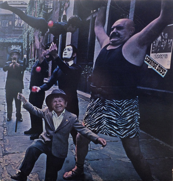Image of Front Cover of LP - G+/G - THE DOORS, Strange Days (Elektra Gold; EKL4014, US 1967, Mono, Monarch Pressing), ,  - 3926157E