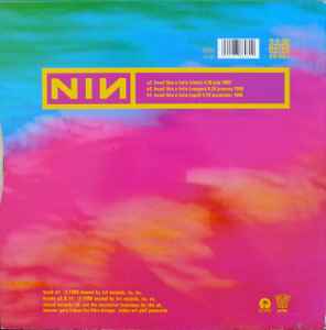 Image of Back Cover of 4544372S: 12" - NINE INCH NAILS, Head Like a Hole (Island; 12IS484, UK 1990, Picture Sleeve)   VG+/VG+