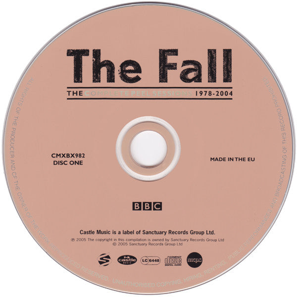Image of Label Cover of 6xCD - VG+/VG+ - THE FALL, The Complete Peel Sessions 1978-2004 (BBC; CMXBX982, UK 2005, Box Set, Booklet), Some slight water mark on dics 2 cover,  - 3136065E