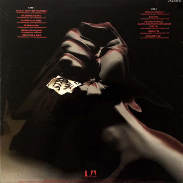 Image of Back Cover of LP - VG/VG - THE STRANGLERS, Live (X Cert) (United Artists Custom Labels; UAG 30224, UK 1979, Inner), ,  - 2026029E
