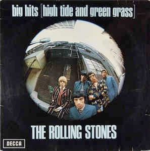 Image of Front Cover of LP - VG/VG - THE ROLLING STONES, Big Hits (High Tide & Green Grass) (Decca Green Unboxed; TXS101, UK 1966, Gatefold, Stapled Booklet, Stereo ), ,  - 0926221E