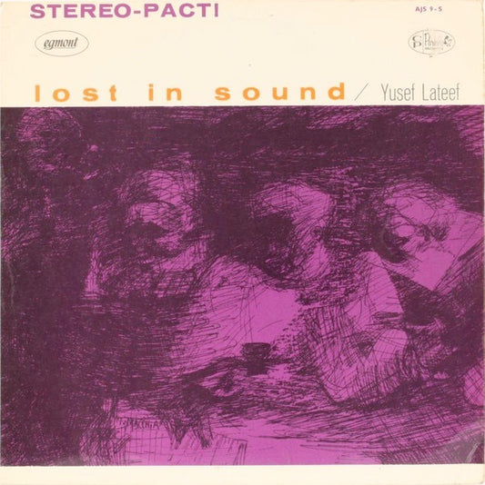 Image of Front Cover of E: LP - YUSEF LATEEF, Lost In Sound (Charlie Parker / Egmont; AJS 9-S, UK 1961, Laminated Flipback Sleeve) Strong VG  VG/VG