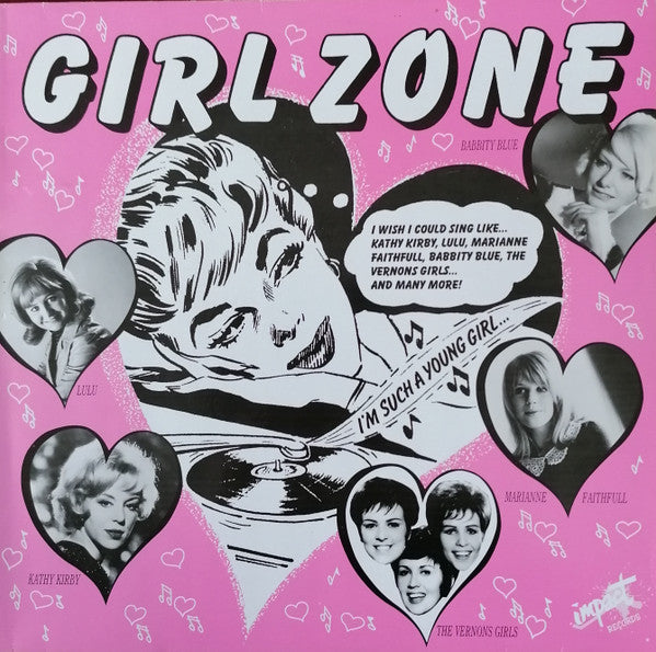 Image of Front Cover of 3825107E: LP - VARIOUS, Girl Zone (Impact; ACT008, UK 1986, Mono)   VG+/VG+