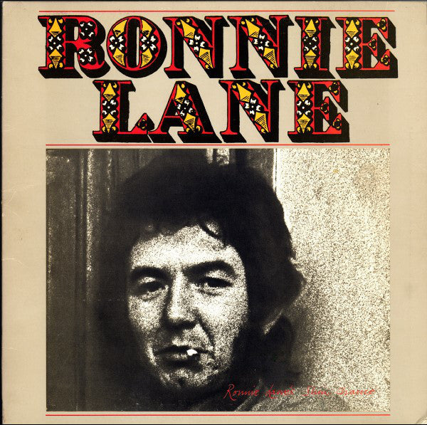 Image of Front Cover of LP - VG/VG - RONNIE LANE, Ronnie Lane's Slim Chance (Island Pink Rim; ILPS9321, UK 1975, Gatefold), Strong VG Throughout, Island inner,  - 3816101C