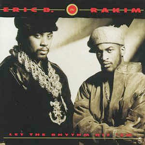 Image of Front Cover of LP - VG/VG+ - ERIC B & RAKIM, Let  The Rhythm Hit 'EM (MCA; MCG 6097, UK 1990, Picture Sleeve), Edge Wear,  - 4446037S