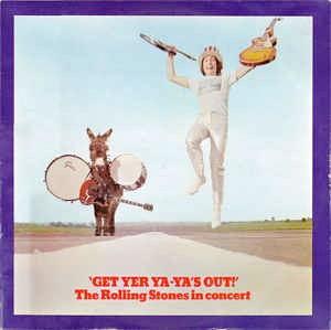 Image of Front Cover of LP - VG/VG - THE ROLLING STONES, Get Yer Ya-Ya's Out! (Decca Small Blue Boxed; SKL5065, UK 1970, Laminated Front Sleeve, Stereo - No Brackets on Sub-Matrix on Label), ,  - 4126452E