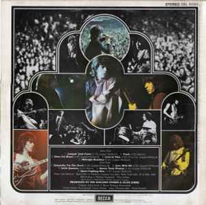 Image of Back Cover of LP - VG/VG - THE ROLLING STONES, Get Yer Ya-Ya's Out! (Decca Small Blue Boxed; SKL5065, UK 1970, Laminated Front Sleeve, Stereo - No Brackets on Sub-Matrix on Label), ,  - 4126452E