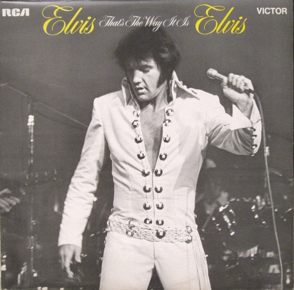 Image of Front Cover of 4614146C: LP - ELVIS PRESLEY, That's The Way It Is (RCA Victor Orange; SF 8162, UK 1971, Laminated Front Sleeve)   VG+/VG+