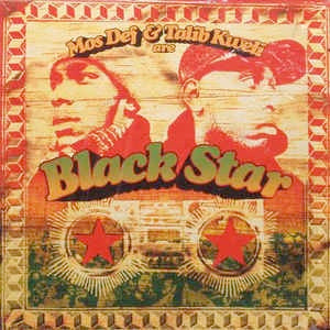 Image of Front Cover of 0125448E: LP - MOS DEF & KWELI ARE BLACK STAR, Mos Def & Kweli are Black Star (Rawkus; RWK 1158-1, US 1998, Picture Sleeve, Insert)   VG+/VG+