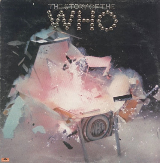 Image of Front Cover of 3614013C: 2xLP - THE WHO, The Story of (Polydor; 2683 069, UK 1976, Gatefold, Booklet) Lightest of hairline marks  VG+/VG+