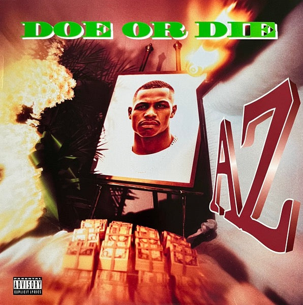 Image of Front Cover of LP - VG/VG - AZ, Doe Or Die (EMI; E1-32631, US 1995, No Insert), Disc has some light marks/scuffs but plays well. Edge wear and a few corner bumps to sleeve. Solid copy overall!,  - 3116464C