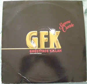 Image of Front Cover of 2xLP - G+/VG - GHOSTFACE KILLAH, Supreme Clientele  (Clean Album Sampler) (Epic; XPR2544, UK 2000, Promo Only, Picture Sleeve), ,  - 3826122E