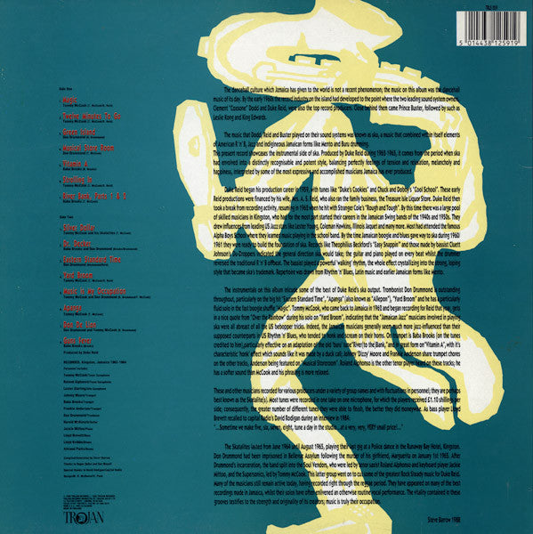 Image of Back Cover of LP - VG+/VG+ - VARIOUS ARTISTS, Music Is My Occupation (Trojan Records; TRLS 259, UK 1988), ,  - 2446236S