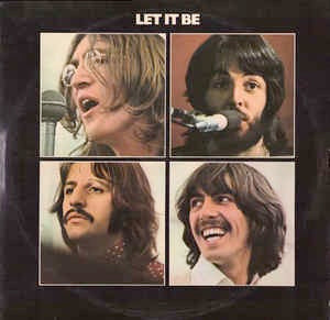 Image of Front Cover of 3345016S: LP - THE BEATLES, Let It Be Box (Apple; PXS 1, UK 1970, Original Box Set, Red Apple Logo on Rear Slv, Book) LP - hairlines and a couple of small light scratches, Sleeve - edge wear, small tear on opening edge, Book - fully bound, some laminate creasing on cover, Tray - mostly intact but two tears on one side, Box - some creasing on flaps, Slipcase - starting to split on all corners, small tear on one side  G+/VG
