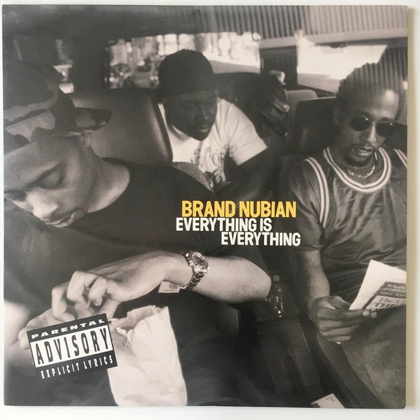 Image of Front Cover of 2xLP - VG/VG - BRAND NUBIAN, Everything Is Everything (Elektra; 61682-1, US 1994, Insert), Strong VG.,  - 1216158C