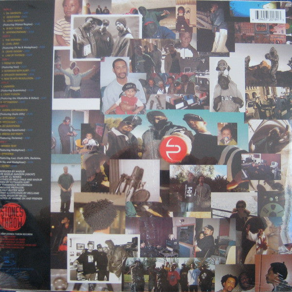 Image of Back Cover of 4844319S: 3xLP - LOOTPACK, Soundpieces: Da Antidote! (Stones Throw Records ; STH2019, US 1999, Picture Sleeve, 3 Inners) Minor corner creasing. A couple of light marks on discs but great condition for a 90's hip-hop LP, nothing that affects play.   VG/VG+