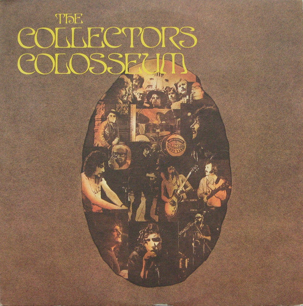 Image of Front Cover of 0215015C: LP - COLOSSEUM, The Collectors Colosseum (Bronze; ILPS9173, UK 1971, Textured Sleeve) Light Marks only, Heavy spine wear  VG/G+