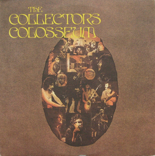 Image of Front Cover of 0215015C: LP - COLOSSEUM, The Collectors Colosseum (Bronze; ILPS9173, UK 1971, Textured Sleeve) Light Marks only, Heavy spine wear  VG/G+
