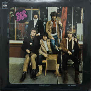 Image of Front Cover of LP - G+/G+ - MOBY GRAPE, Moby Grape (CBS Orange (33 1/3 On Label); 63090, UK 1967, Laminated Sleeve, Mono, Has Middle Finger Intact), Strong G+, hairlines only. Some creasing and lines in the laminate on front of sleeve. ,  - 2926355E