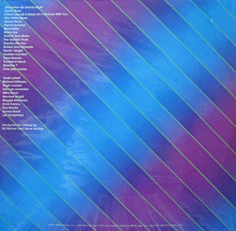 Image of Back Cover of 2xLP - VG/VG+ - YUSEF LATEEF, Reevaluations: The Impulse Years (Impulse!; AS-9259-2, US 1973, Gatefold), ,  - 4426121E