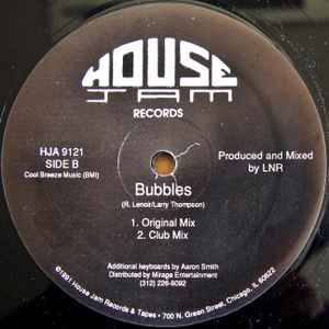 Image of Back Cover of 12" - VG+/VG - TIKKLE / LNR, Sublime / Bubbles (House Jam; HJA 9121, US , Stickered Plain Sleeve), still in shrink - opened w/ hype sticker. light scuffs/marks - nothing major,  - 2646127S