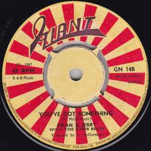 Image of Back Cover of 7" - /G - EWAN & JERRY, Tennesse Waltz / You've Got Something (Giant; GN 14, UK 1967, 4 prong centre), Plays well. Large centre hole. WOL,  - 2526086E