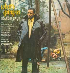 Image of Back Cover of 3524325E: LP - MARVIN GAYE, What's Going On (Motown; STML 11190, UK 1971, Textured Sleeve, Company Inner, Stereo, No Lyric Sheet) Plays strong but with surface noise. Sleeve in Fair condition.  F/G+