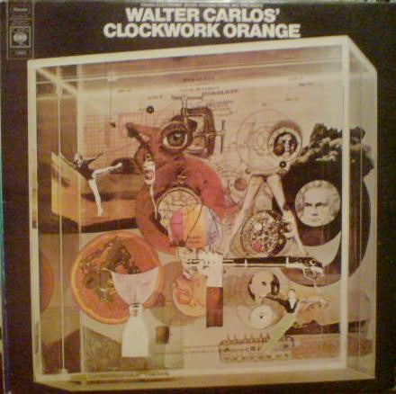 Image of Front Cover of LP - VG/VG+ - VARIOUS INC WALTER CARLOS, Stanley Kubrick's A Clockwork Orange (CBS; 73059, UK 1972), A few light marks only. Edge wear and initials on rear of sleeve. ,  - 2226369E