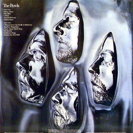 Image of Back Cover of LP - VG/VG+ - THE BYRDS, Byrdmaniax (CBS Orange Labels ; 64389, UK 1971, Gatefold), ,  - 2116623C