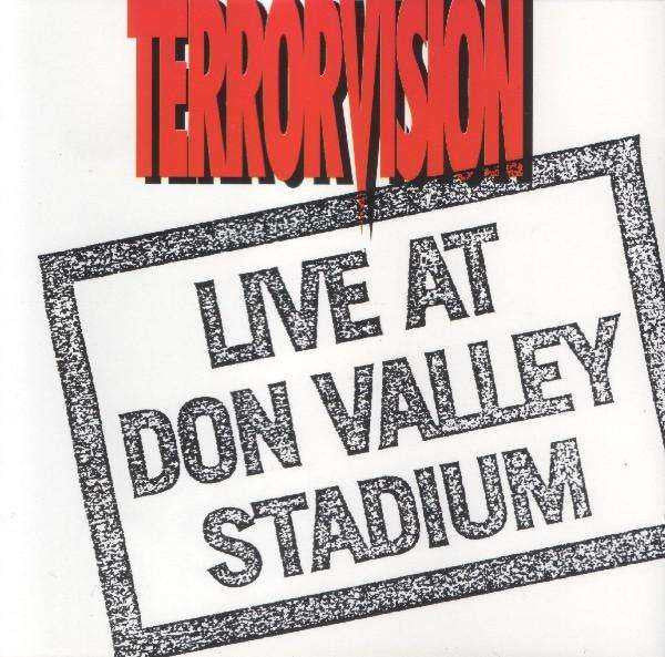 Image of Front Cover of 4635020E: CD - TERRORVISION, Live at Don Valley Stadium (Total Vegas; BOOT1, UK 1993, Ltd Ed of 300)   VG+/VG+