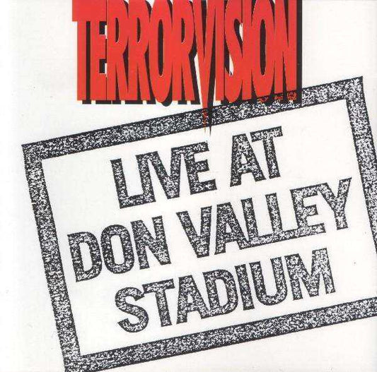 Image of Front Cover of 4635020E: CD - TERRORVISION, Live at Don Valley Stadium (Total Vegas; BOOT1, UK 1993, Ltd Ed of 300)   VG+/VG+