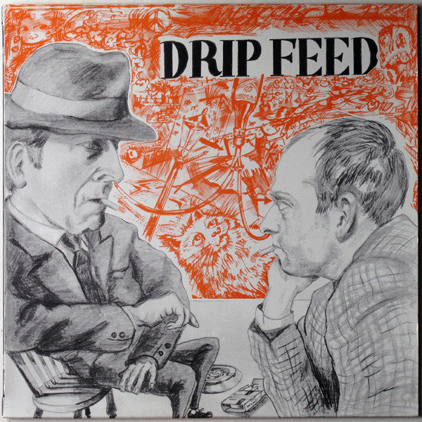 Image of Front Cover of 3424151E: LP - ROGER ELY & IAN HINCHLIFFE, Drip Feed (Matchbox Purveyors; MPHE001, France 1982)   VG/VG