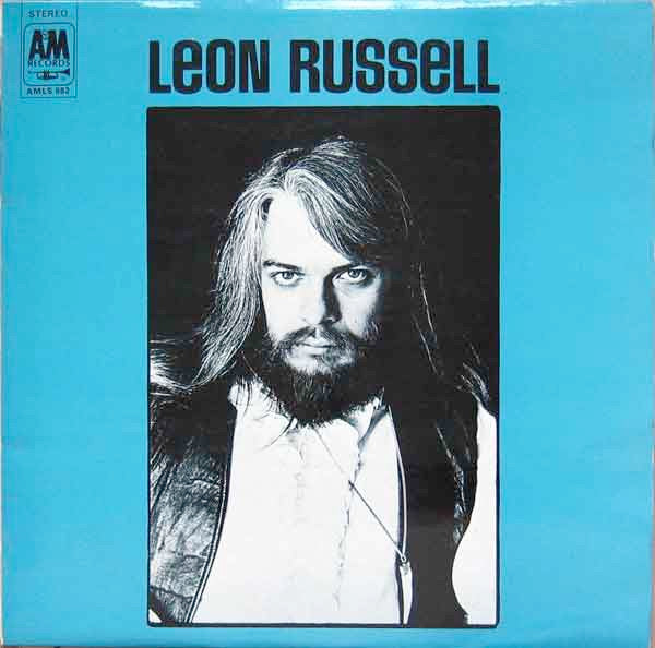 Image of Front Cover of LP - VG/G+ - LEON RUSSELL, Leon Russell (A&M Tan Labels; AMLS982, UK 1970, Laminated Sleeve), Side 1 is decent VG, Side 2 has a few more surface marks, Bit of laminate lift to sleeve,  - 3616299C