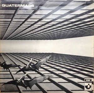 Image of Front Cover of LP - VG/G - QUATERMASS, Quatermass (Harvest Green/ No Boxed EMI; SHVL775, UK 1970, Laminated Gatefold Sleeve), Edge wear, frayed spine, light creasing. Very minor warp. A few feelers on disc, surface noise most noticeable in quiet bits, still rocks hard.,  - 4146072S
