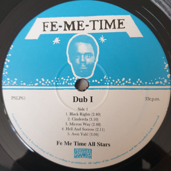 Image of Label Cover of 4624190E: LP - JIMMY RADWAY & THE FE ME TIME ALL STARS, Dub I (Pressure Sounds; PSLP 61, UK 2008 Reissue)   VG/VG