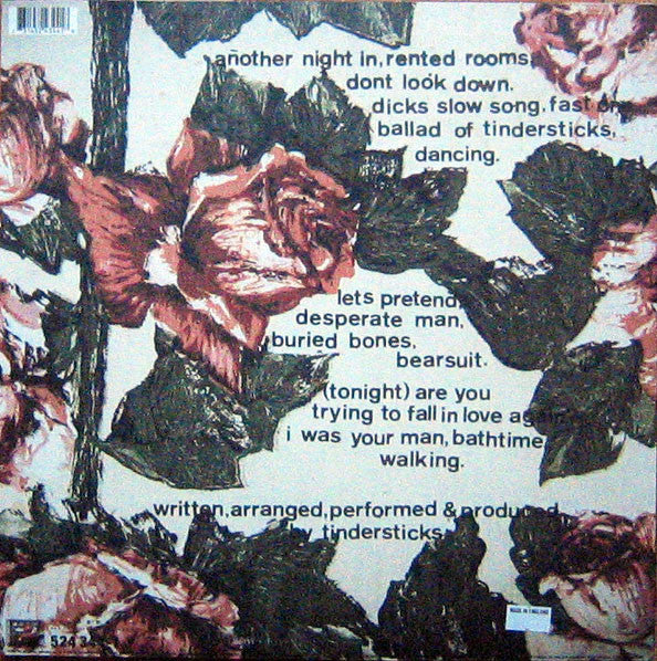 Image of Back Cover of 0416137C: 2xLP - TINDERSTICKS, Curtains (This Way Up; 524344-1, UK 1997, 2 Brown Inners & Insert, No Info Postcard)   VG+/VG