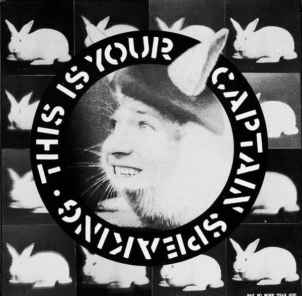 Image of Front Cover of 7" - VG/VG - CAPTAIN SENSIBLE, This Is Your Captain Speaking (Crass Records; 321984/5, UK 1981, Gatefold), Vinyl Fogged, Split Seam,  - 1226437E
