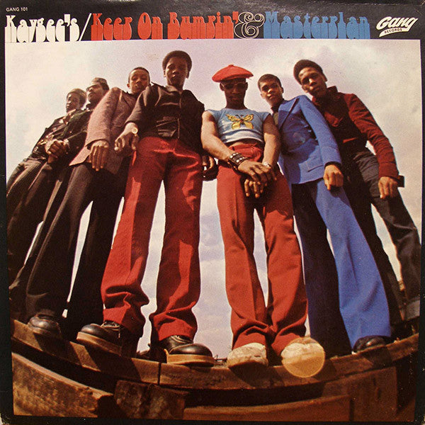 Image of Front Cover of LP - VG/G+ - KAYGEE'S, Keep On Bumpin' & Masterplan (Gang; GANG 101, US 1974, Pasteback Sleeve), Visible marks on vinyl, plays fine and close to VG.,  - 3046312S