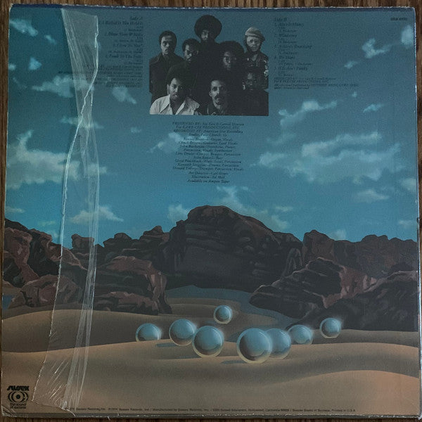 Image of Back Cover of 5044309S: LP - SOUL SEARCHERS, Salt Of The Earth (Sussex; SRA 8030, US 1974, Pasteback Sleeve, Sonic Recording Products, Inc. Pressing)   VG/VG