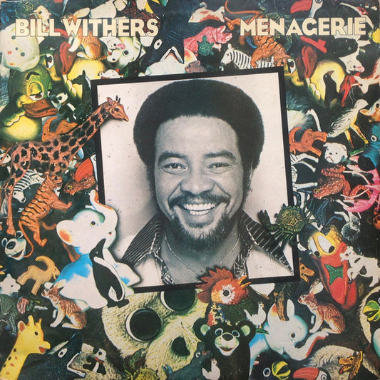 Image of Front Cover of LP - VG/VG - BILL WITHERS, Menagerie (CBS Orange/Yellow; 82265, UK 1977), Old shop sticker on back cover. Light hairlines on disc.,  - 3046062S